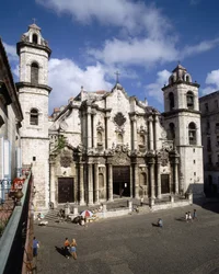 Façade de la cathédrale, construite entre 1748-77